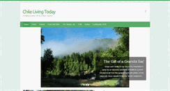 Desktop Screenshot of chilelivingtoday.com